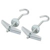 Hordion 8 Packs Plasterboard Ceiling Hooks Heavy Duty, Spring Toggle