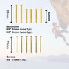 POWER GUIDANCE Rock Climbing Hangboard Wooden Hand Grip Strengthener Forearm