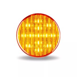 trux accessories TLED-2HA 2 1/2" Round Amber LED (13 Diodes)