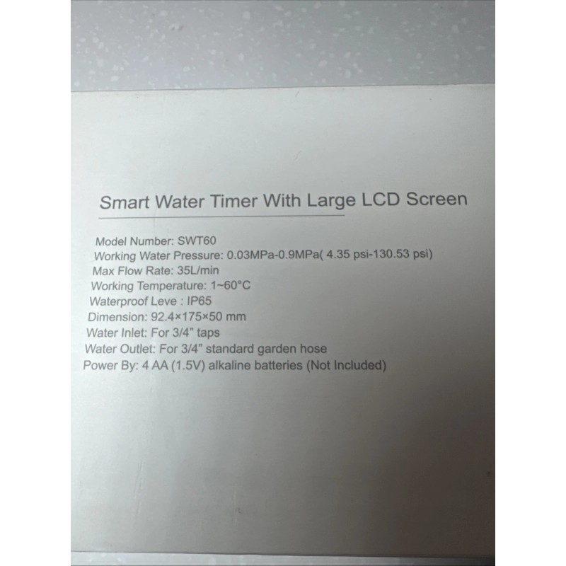 Miyouke Smart WiFi Watering Timer, Automatic Sprinkler, Sprinkler, Programmable