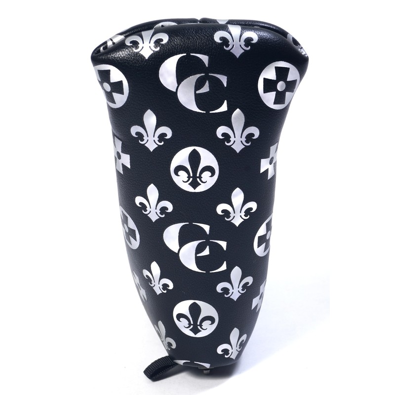 COMO COME Golf Putter Cover CC Monogram Zipper Headcover for