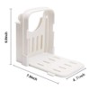 Bread Slicer Plastic Foldable Bread Slicer Compact Bread Slicing Guide