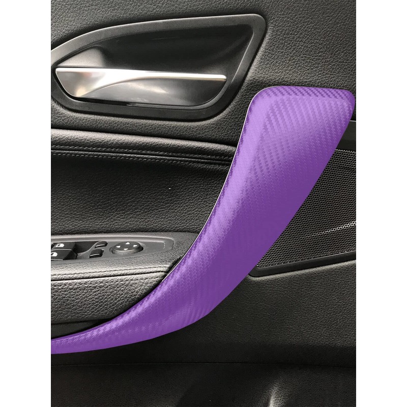 LZLRUN 3D Carbon Fiber Vinyl Wrap Roll with Air Release