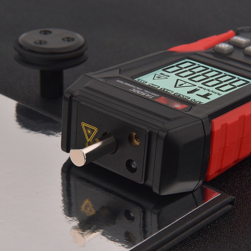 Digital Tachometer Laser Photo Tach Meter RPM Gauge Measurement Tool
