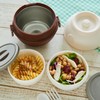 Orgo LJH-55-BR, Stainless Steel Lunch Jar, Mahobin, Honey Pot Lunch