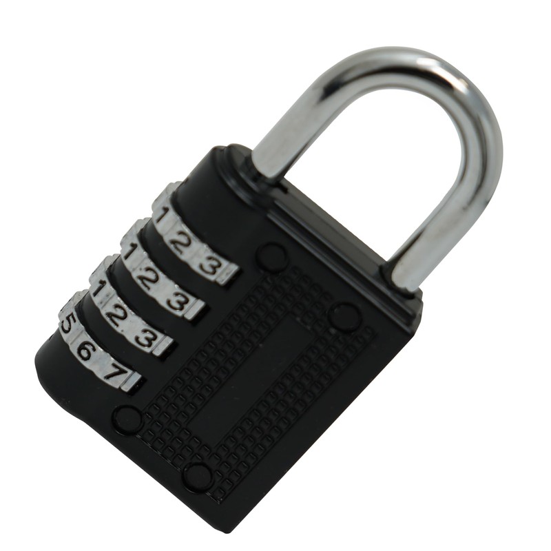 Dapetz ® 4-Digit Combination Padlock Resettable Coded Lock for School