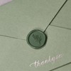 UNIQOOO Wax Seal Stickers - Wedding Invitation Envelope Seal Stickers