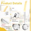 Teenyyou 8 Pcs Portion Control Serving Spoons Portion Scoops Cups