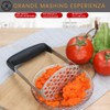 Starchef Masher Ricer,Stainless Steel Masher Ricer with Soft Handle, Baby