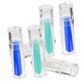 KOMBIUDA 24pcs Applicators and Remover Tools Soft Lens Sticks for Easy Eye Makeup Application Compact and Portable for Home and Travel Use Colors Included