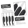 BIUDECO Folding Trim Nail File 8pcs Metal Nail Files Small