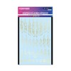 Hikyu Parts Fire Tribal Decal Outline Gold 1 Piece Plastic