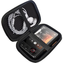 Compatible with MECHEN MP3 Player Case, Blueshaweu Durable EVA Carrying Case, Shockproof & Lightweight Protective Cover Compatible for MECHEN D53 MP3 Player 2.4" (Black)
