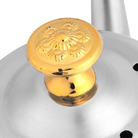 1.2L Stainless Steel Gooseneck Kettle for Pouring Coffee, Indoor Tea Filter Pot