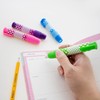 BAZIC Products Retractable Stick Erasers Dot.ted, Mechanical Pencil Eraser, Large