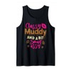 Funny Mud Run Girl Tank Top
