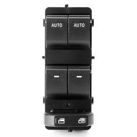 SW7312 Power Window Switch Left Driver Side for 2013-2019 Ford F250 F350 F450 F550 Super Duty Master Window Door Lock Switch Control Button Assembly, CC3Z14529BA, CC3T14540BAW, DWS1807, 1S15621