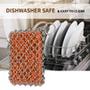 Most Flexible Cast Iron Scrubber, 316L Cast Iron Cleaner Chainmail