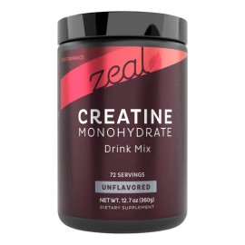 Zeal Creatine Monohydrate Micronizado Sin Sabor 5000 Mg                                                                                               