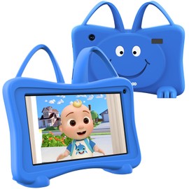 Kids Tablet 7 inch Toddlers Learning Tablets with WiFi, YouTube, Dual Camera, Touch Screen, Parental Control, Child Tablet for Boys Girls