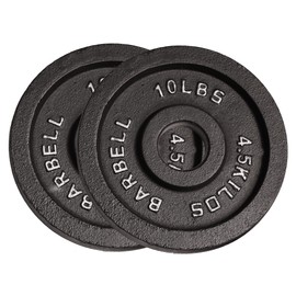 10 Pound Olympic Weight Plate Pair by Deltech Fitness