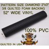 Vinyl Quilted Foam Fabric with 3/8" Foam Backing Upholstery /
