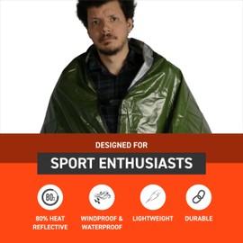 S.O.L. Survive Outdoors Longer SOL Sport Utility Blanket - Green