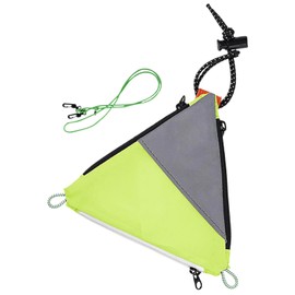 Cycling Pack, Reflective Bicycles Triangle Bag, Waterproof Under Seat Shoulder Backpack Triangle Reflective Bike Accessories for Phone & Wallet