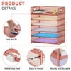 Marbrasse 6 Tier Paper Organizer Letter Tray - Mesh Desk