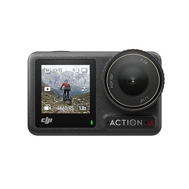 Pack Estndar dji Osmo Action 4 - Cmara de accin Sumergible 4K120 fps con un Sensor de 11.3 Pulgadas, Gran Rendimiento con Poca luz, Color D-Log M de  