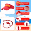 DAVBNM 4 Pieces Life Guard Costume Accessories, Include Inflatable Float