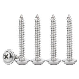 Drenky M3 Wood Screws Stainless Steel A2 V2A Flat Head Screws M3 x 25 mm, Pack of 50 Stainless Steel Screws with Cross Head, Perfect for Furniture Construction and Wooden Constructions