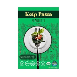 Kelp Pasta, 100% Seaweed, Gluten-Free, Keto, Vegan, Nutritious, Antioxidant-Rich, Low-Calorie, Low-Carb, Organic