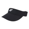 Yonex 40090 Women's Sun Visor, black (007)