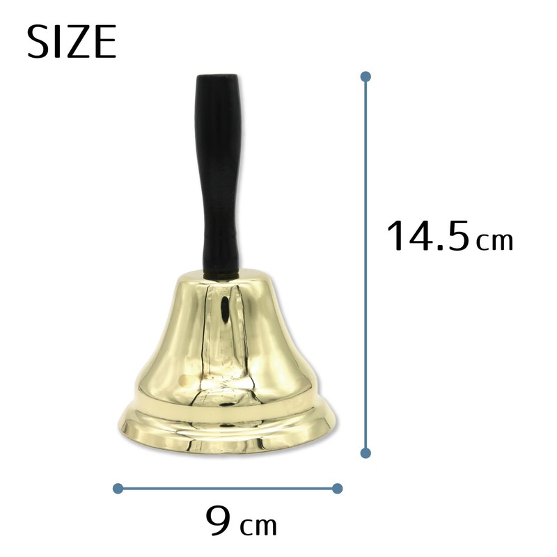 Lottery Hand Bells, Raffle Bell, Resonating Tone, Bell, Jackpot, Bingo,