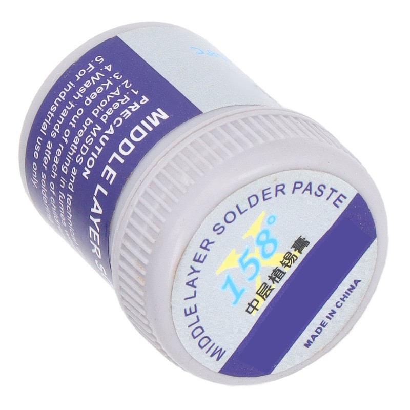 Low Temperature Tin Solder Paste Strong Compounding Force BGA Use