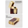 Classic Vintage Metal Lighter Small Kerosene Side Slide Ignition Lighter,