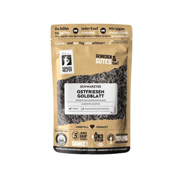 Bremer Gewürzhandel Ostfriesen Gold Leaf, Loose, Aromatic Black Tea, East