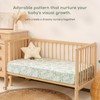 Yukkidds Cot Sheets 120x60 Fitted Cotbed Sheet 2 Pack Baby