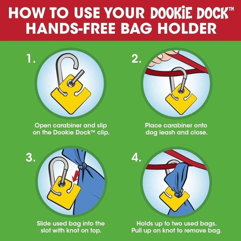 Bags on Board Dog Poo Pick-Up Bone Dispenser and Refill