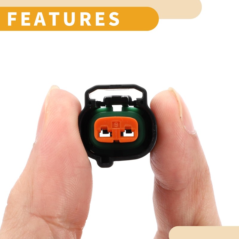 Partuto 2 Pin Front Indicator Lights Connector Plug Car Female