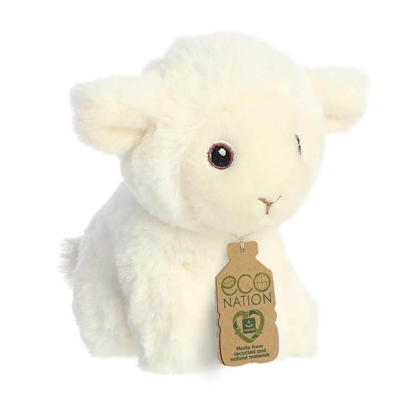 Aurora World Aurora 35073 Eco Nation Mini Lamb, 13 cm,