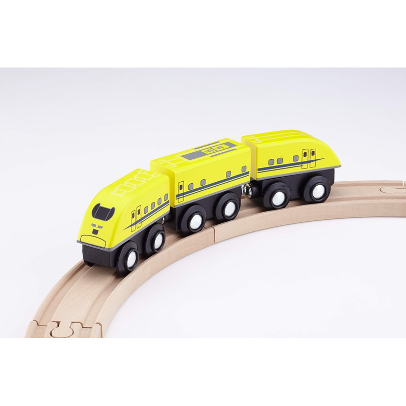 MOKUTRAIN MOK-003 Popondetta Moku Train Doctor Yellow 3-Car Set