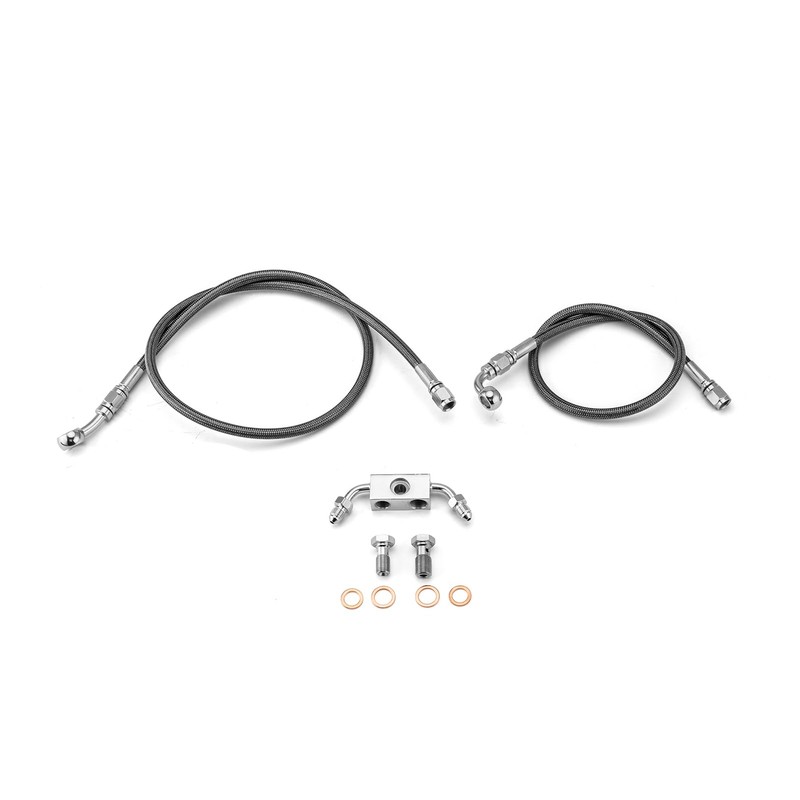 Mofun ABS Hydraulic Front Brake Line Kit 53.5" Extended Length