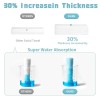 MISHCHI 100 Count Disposable Face Towel, Biodegradable Cotton 100 (Pack