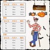 Waldo Cosplay Costume, Where’s Waldo, Halloween Costume, Waldo Style (M,
