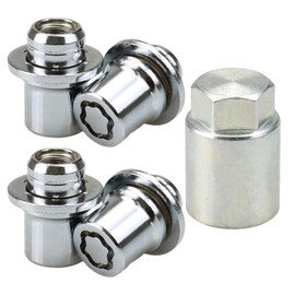 00276-00900 Juego de tuercas de bloqueo de rueda M12 x 1.5, compatible con Toyota Camry Avalon C-HR Celica Corolla Highlander Matrix Mirai MR2 Prius RAV4 Sienna Solara Tacoma Venza Yaris Lexus