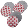 Magnetic Mounting Kit for Smoke and Heat Alarms - Three