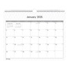 2025 Blue Sky Monthly Wall Calendar, 15" x 12", Enterprise,
