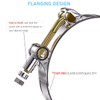 PEROMI 10Pack T Bolt Hose Clamp 58-65mm for 2" Hose